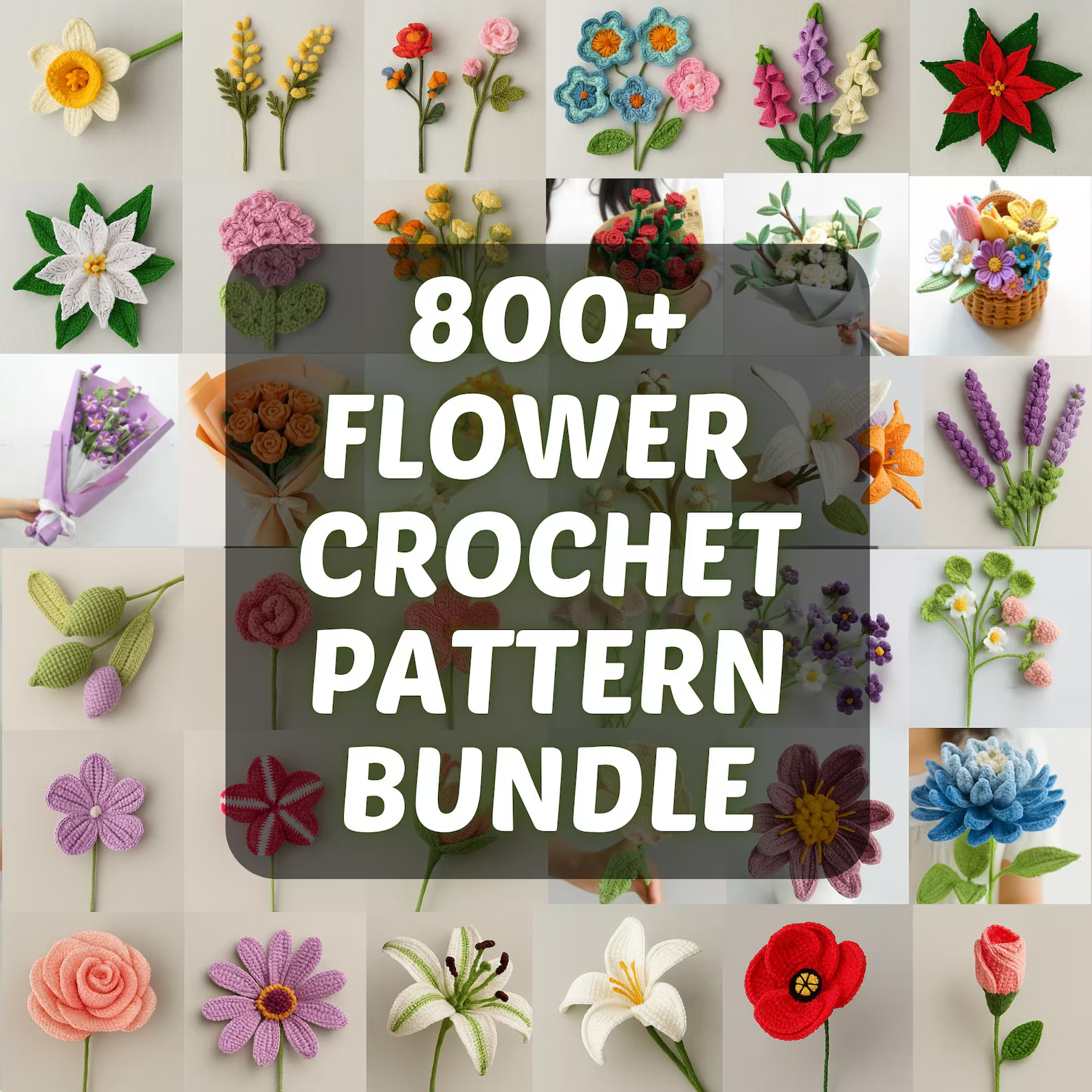 🧶 1500+ Cozy Crochet Pattern Bundle